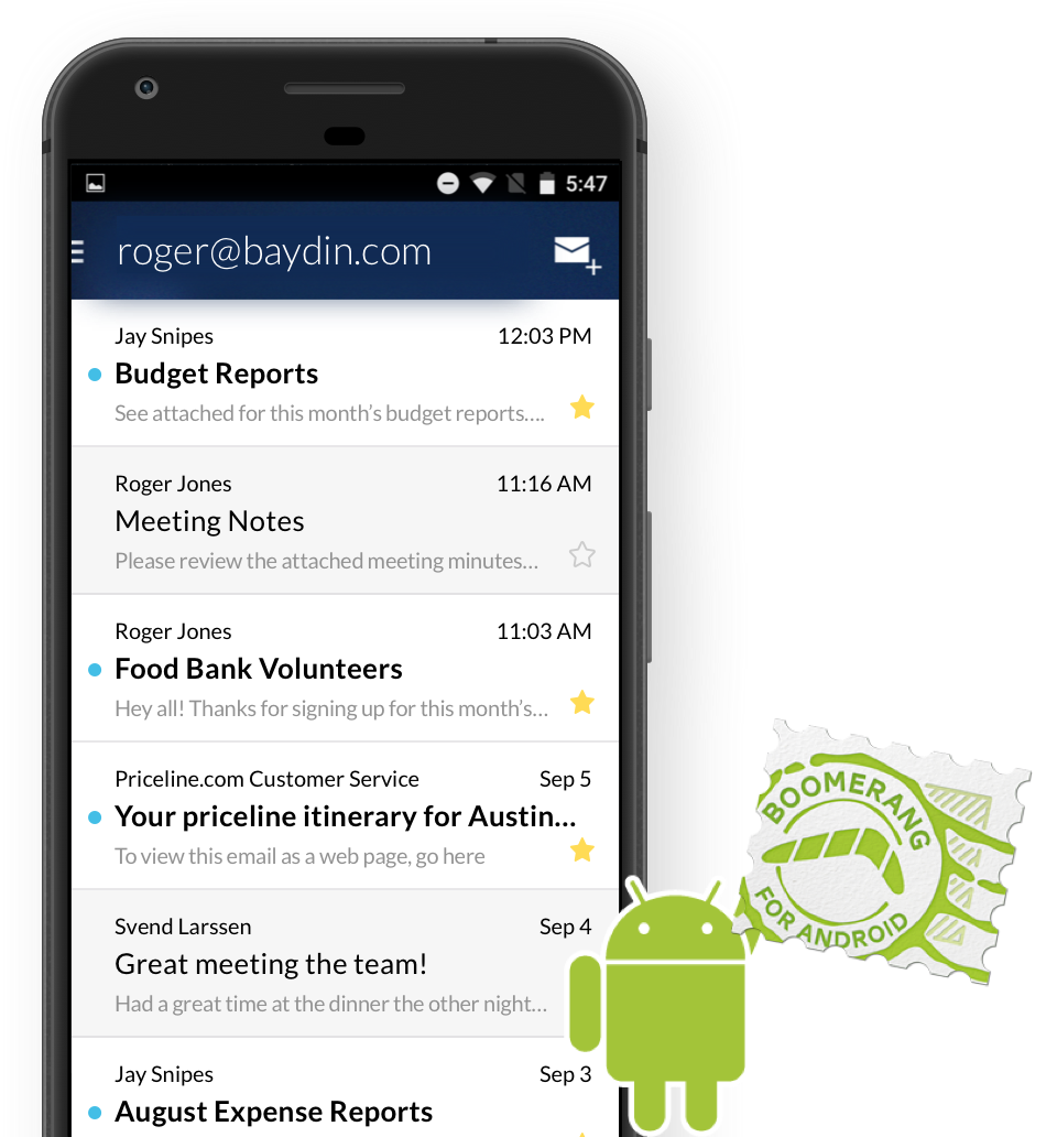 iphone android mobile apps boomerang